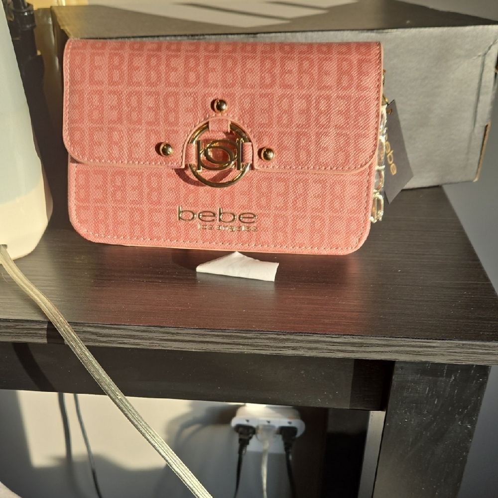 Nwt Bebe Blush Pink Crossbody Bag